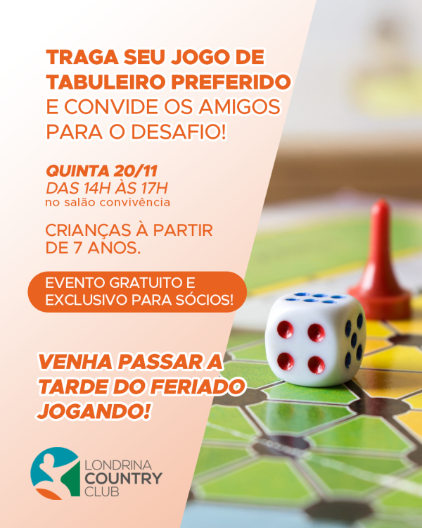 Post - Jogo de Tabuleiro